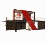 Steel Structure Prefab Cabin Luxury Container House with Galvanized Steel