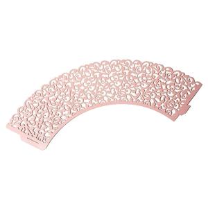 Quality Disposable Mini Cupcake Wrappers Round Shape Customized Color ISO Approval wholesale