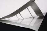 24*84*9*37m 2mil White Matte Synthetic Paper Flag Tag For Cable Label With Tear