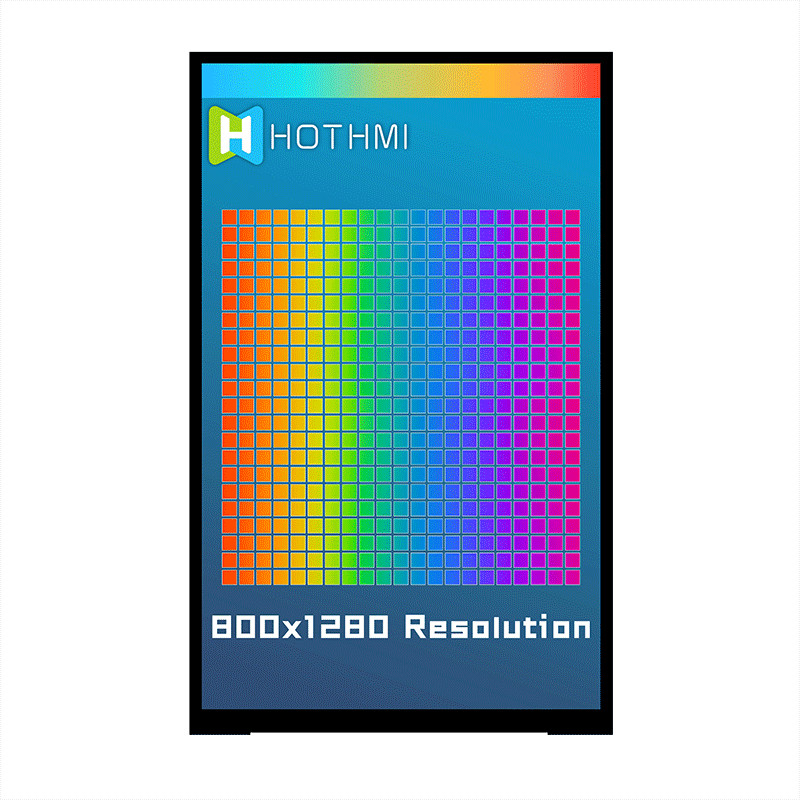 8.9 Inch 800x1280 LCD IPS Display Industrial Monitor TFT LCD Display Manufacturer