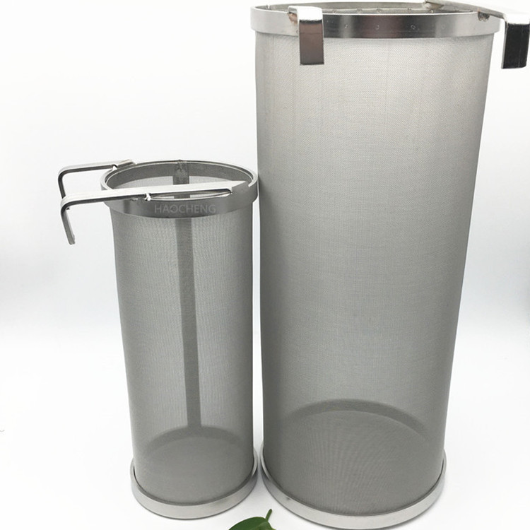 Beer Filtration 800 Micron Stainless Steel Wire Mesh Filter Basket