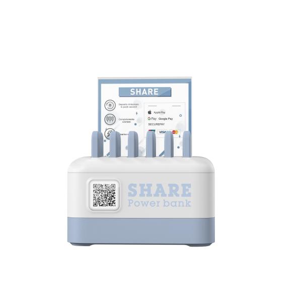 ROHS E602 Shared Power Bank Station Fastest Charging 5000MAh