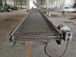 Oil-Resistant Flat Top Chain Conveyor System Used In Beverage Bottle