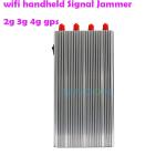 8000mAH 8 Antennas Handheld GPS Signal Jammer 2G 3G 4G Signal Jammer