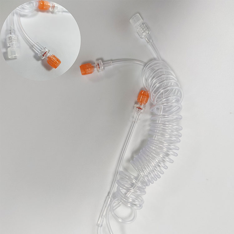 Disposable Sterile CT Injector Syringe High Pressure Angiographic Syringe
