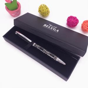 Quality gift metal pen laser logo ball pen in gift box wholesale