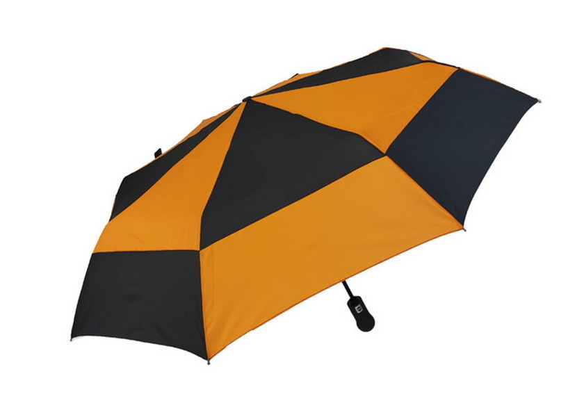 Air Vented Double Canopy Travel Size Umbrella Fantastic Promotion Wind Resistance