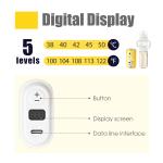 Night Feeding USB charger electric heating warmer Formula dispenser glass baby