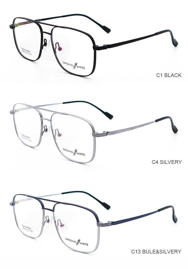 Wholesale Men And Women Dexterous Designer B Titanium Glasses Frame