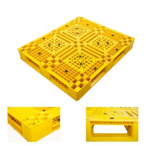 China Heavy Duty Large HDPE Four Way Entry Euro Plastic Pallet 1200X1000X150mm on sale