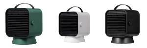 Quality FCC Bedroom Electric Fan Heater 1000W 240V Portable Mini Personal Desk wholesale