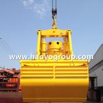 25t 6-12m3 Motor Electric Hydraulic Clamshell grab for deck crane