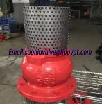 DN100 PN16 GGG50 ductile iron foot valve supplier