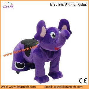 Quality 2016 New Amusement Park Equipment Electric Arcade Coin Operated Plush Walking Animal Rides wholesale