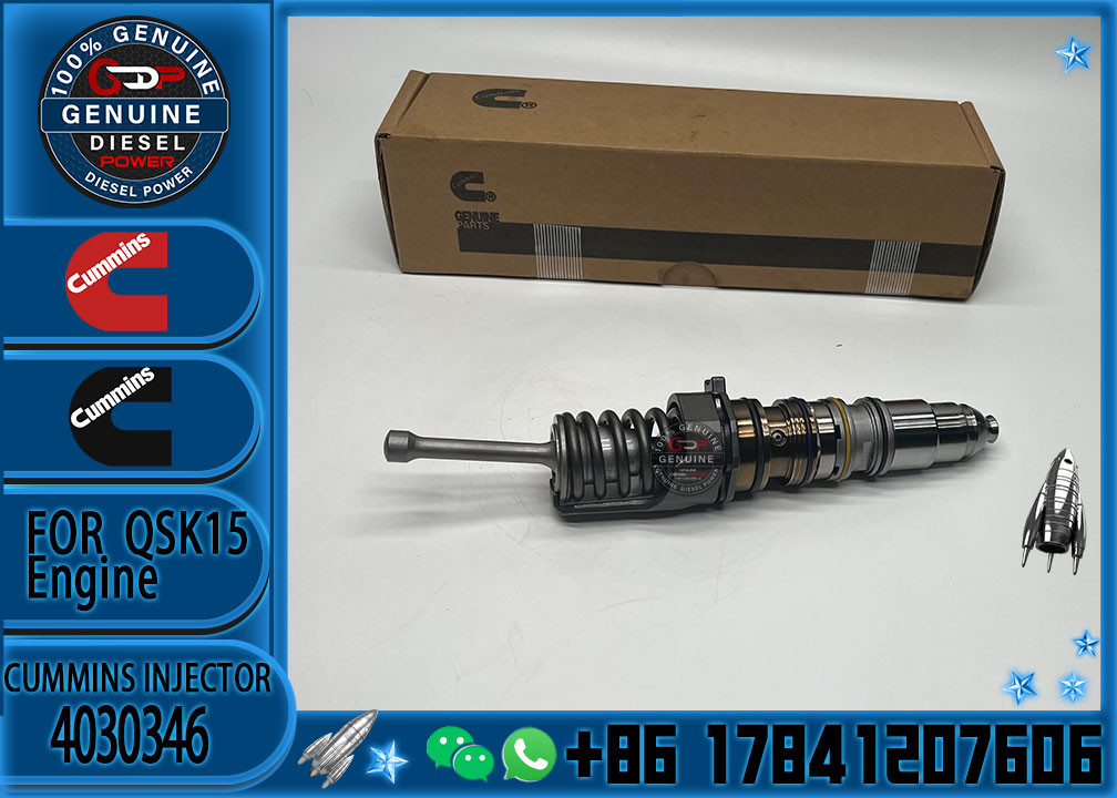 Genuine And New Diesel Fuel Injector 1846348 5634701 4030346 for Cummins QSX15 Diesel Engine