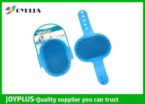 Quality Hand Held Rubber Pet Brush Dog Grooming Brush Multi Function PC0350 wholesale