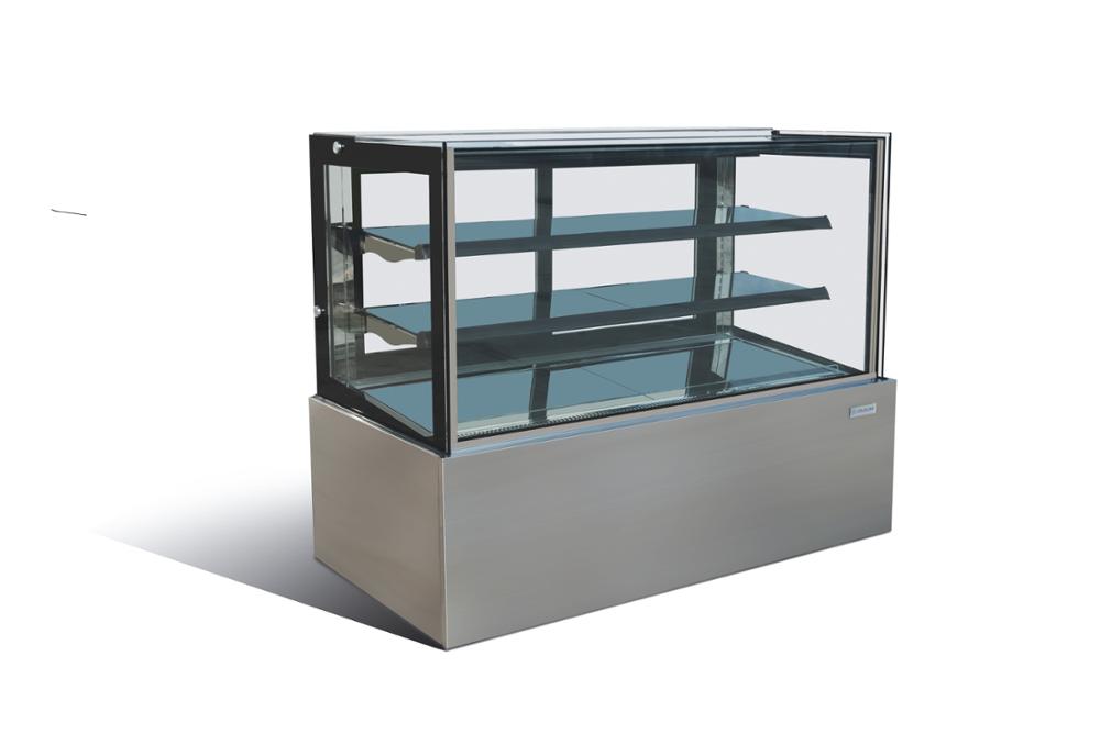 Sliding Door Refrigerated Bakery Display Case 15.5 CU.FT For Pastry