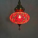 Turkish Lamp Colorful Glass Pendent Light E14 Warm White Bedroom Bar Corridor