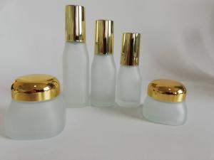 Quality Gold Rectangular Cosmetic Packaging Set For E Liquid / Cream / Foundation wholesale