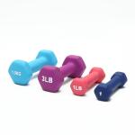 3kg Fitness Neoprene Dumbbells ZHIHUI 7 Pound Hand Weights No Odor