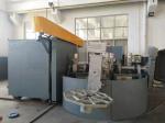 220V-480V Rotary Moulding Machine With inner Circular Oven for producing cooler