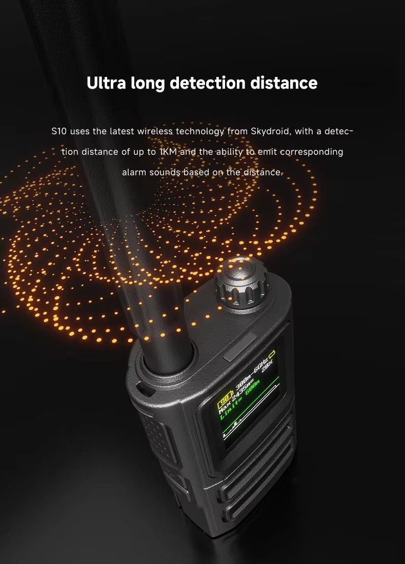 Skydroid S10 Drone Alarmer Handheld Drone Detector