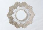 Living Room Rose Gold Wrought Iron Mirror Wall Decor