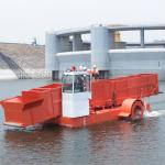 60cbm Aquatic Garbage Transport Barge Boat for Trash Skimmer