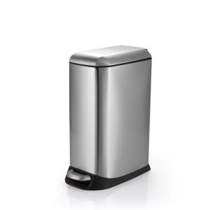 Quality 410 Stainless Steel 24L Hands Free Kitchen Trash Can wholesale