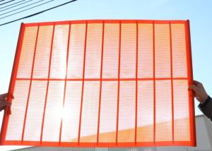 Quality Mining Industrial PU Fine Mesh Screens Enhance Productivty 0.075-0.18 Mm Aperture wholesale