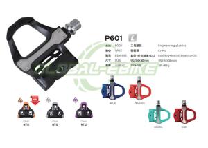 Quality Cr Mo Axle Black Platform Pedal Set For Mountain Road And Hybrid Bikes JY-P601 wholesale
