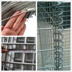 Hot-dipped Galvanized Welded Gabion Stone Basket with 3-6mm Wire Gauge