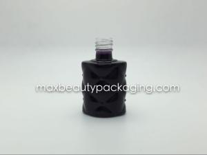 Quality UV powder coating gel polish bottle double coating gel polish bottle nail polish packaging gel polish bottle cap brush wholesale