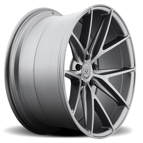 Chinese customize deep dish 1 pc flow forged red color wheel rim
