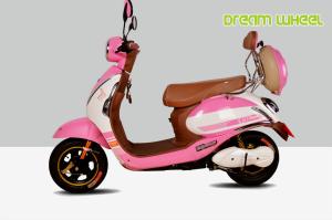 Quality 60V 500W Pedal Assisted Electric Scooter 14&quot; 45km/H Brushless Motor Moped Classic Vespa wholesale