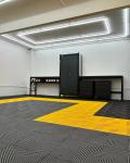 Garage Floor Squares Waterproof Garage Floor Tiles 18mm Surface UV Resistant