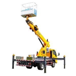 Quality New Cherry Picker Euro 3 to Euro 6 DFL 6 Wheels Hydraulic bucket 27m truck aerial working platform wholesale