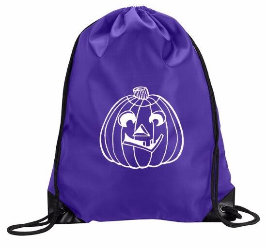 Recycled Foldable Nylon Polyester Tote Bag with logos polyester shopping bag Custom advertising handle non woven bag PAC