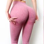 Seamless Booty Lifting Womens Patterned Leggings Contour Running Spandex