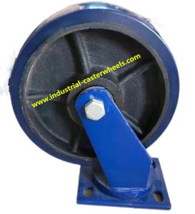 Quality Super Heavy Duty Rubber Caster Wheel 700kgs wholesale