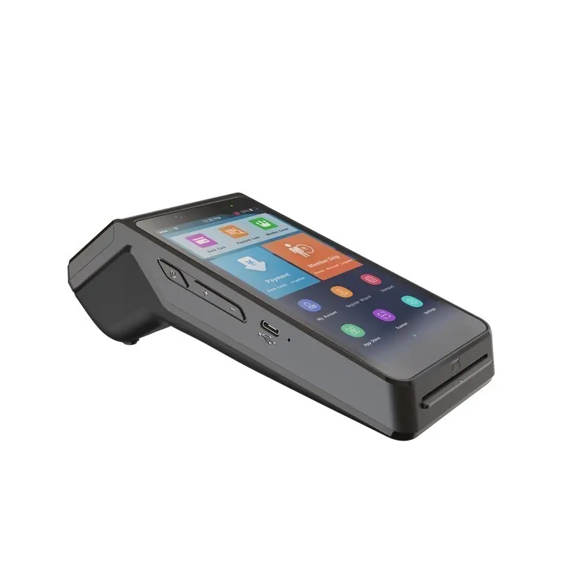 Handheld Mini POS Terminal with Dual SIM Cards and EMV/PCI Certification All In One POS System