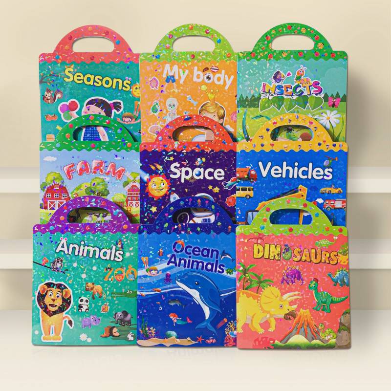 Children Removable Sticker Book