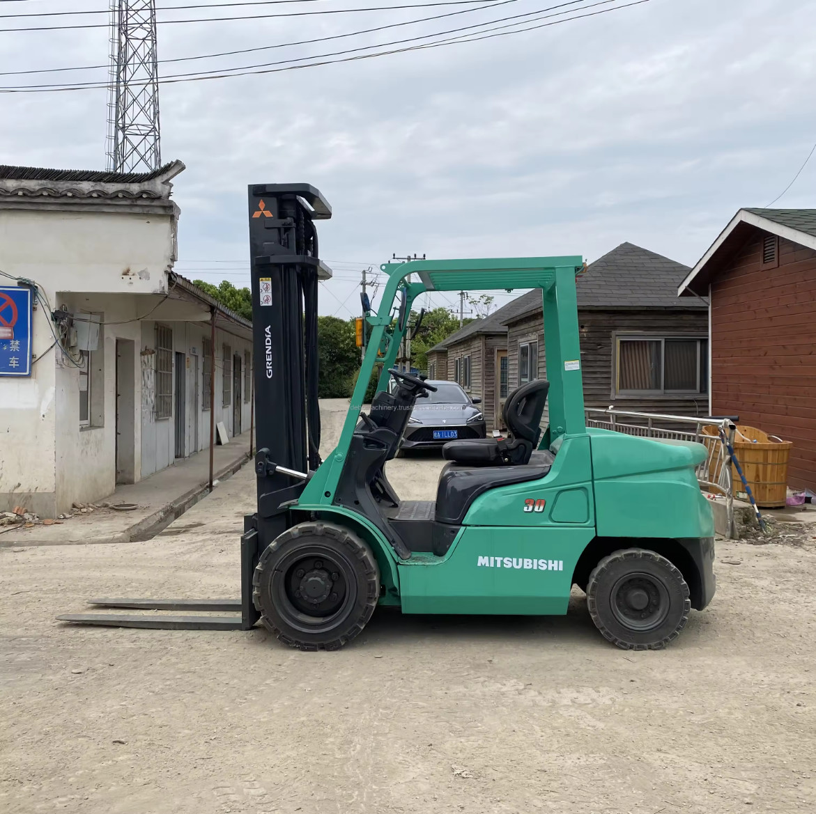 Mitsubishi 30 Original Imported Forklift In Good Condition Price Discount Komatsu Toyota Second Hand Forklift For Sale