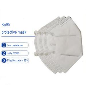 Quality 4 Ply KN95 Face Mask Outdoor Disposable Respirator Anti Virus Pollution wholesale