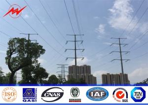 Quality 65ft Glavanized Steel Utility Pole For Distbution Line wholesale
