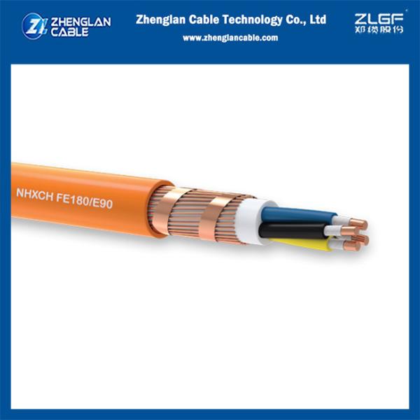 1KV NHXCH E90 screened fire resistant cable 3x35/16mm2 IEC60502-1, IEC 60332-3