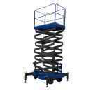 3Kw with 450Kg Loading Reaching Height 12m Motorized Scissor Lift