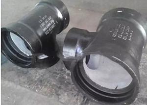 Quality Anti Corrosion Ductile Iron Fittings All Socket Level Invert Tee AWWW C153 wholesale