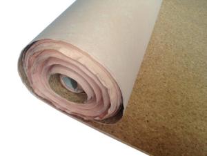 Quality Hot sale Nature Cork Fabric/Leather for bag and shoes making with PU backing wholesale