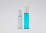 Flat Shoulder Spray Plastic Bottle 50ml 60ml White And Transparent